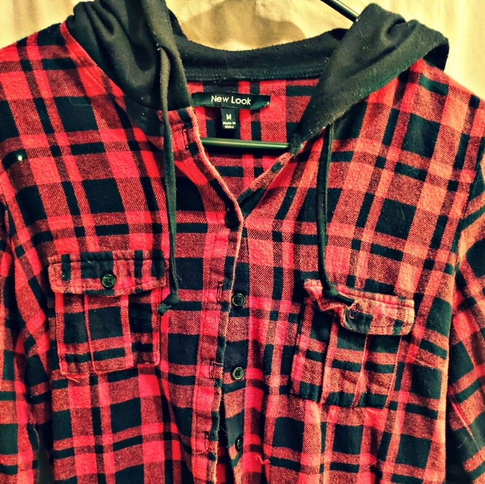 Plad button down